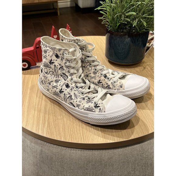 "King of Staten Island" Chuck Taylors New Mens Sz 8 Womens 10 Pete Davidson Rare - Picture 3 of 11